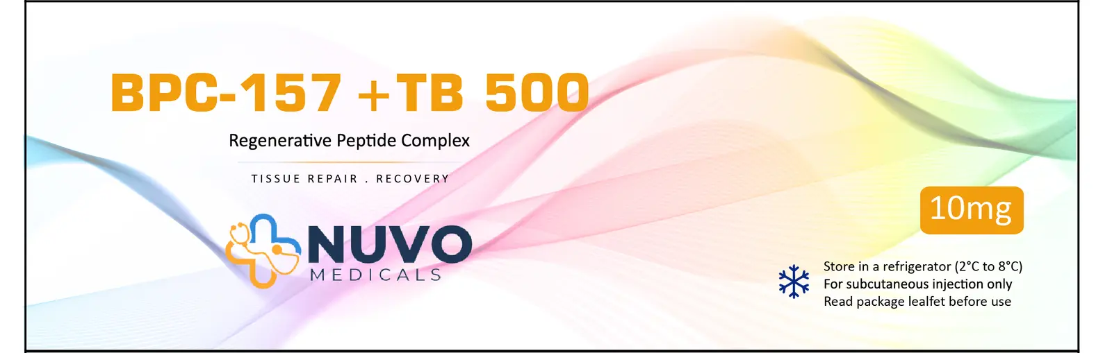 NUVO BPC-157 + TB-500 (10 mg)