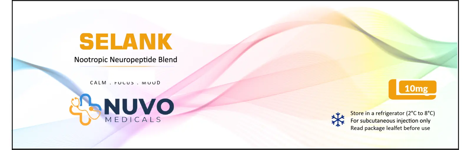 NUVO Selank 10 mg